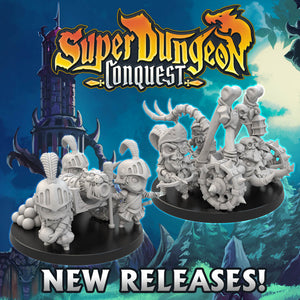 Super Dungeon: Conquest  - New Releases: Makerguild Cannon and Necropult!