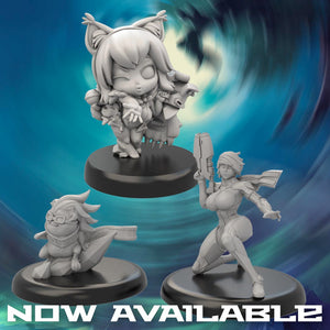 Chaos Kitty and Marie-Claude Questing Knight Now Available!