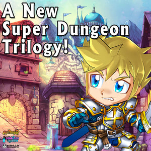 New Super Dungeon Novel Trilogy Announced!