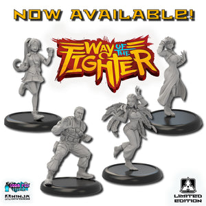 Way of the Fighter Miniatures and Last Chance on Classic Super Dungeon!